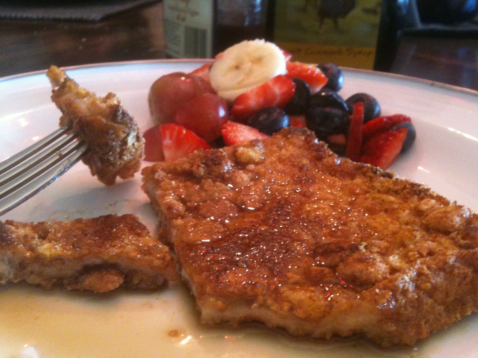 Food Swoon Cereal Crusted French Toast